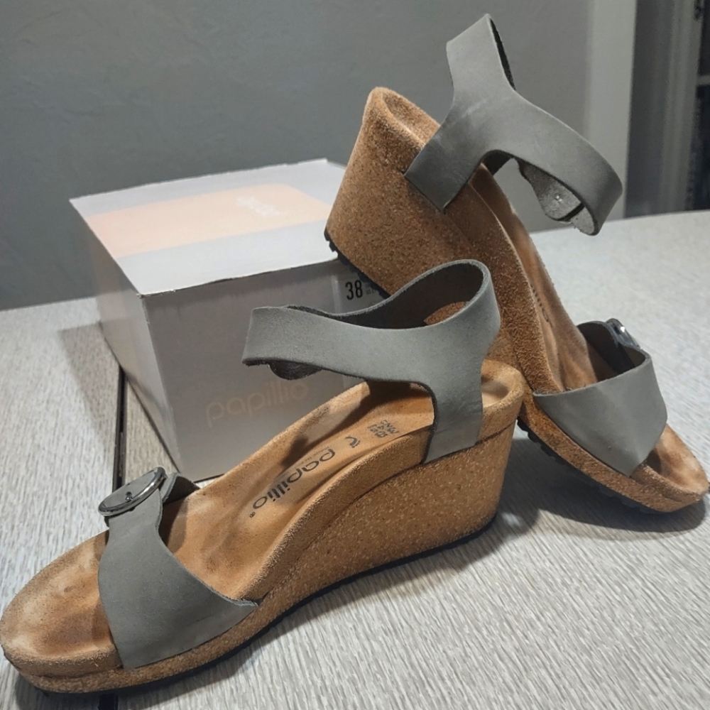 Papillio by Birkenstock Soley Sandal Dove Grey 38